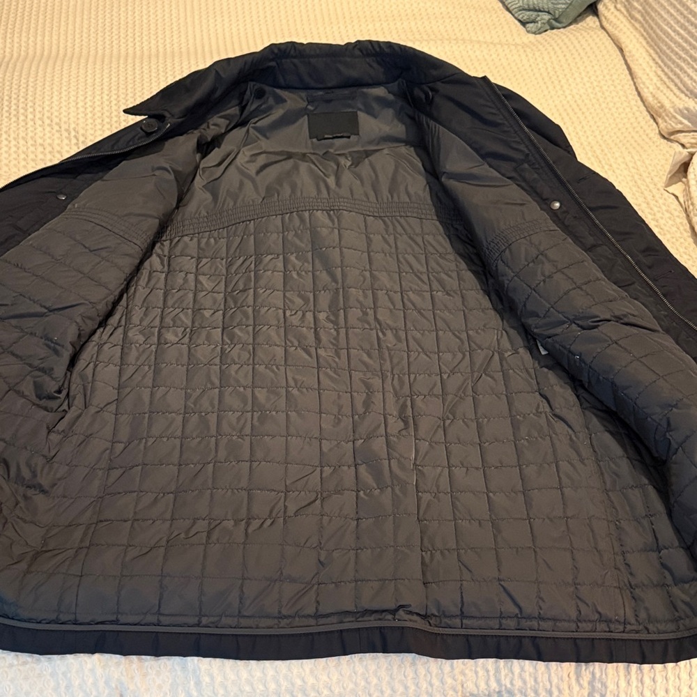 Prada Men's Black Trench Coat - image 3